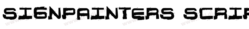 SignPainters Script字体转换 SignPainters Script字体转换